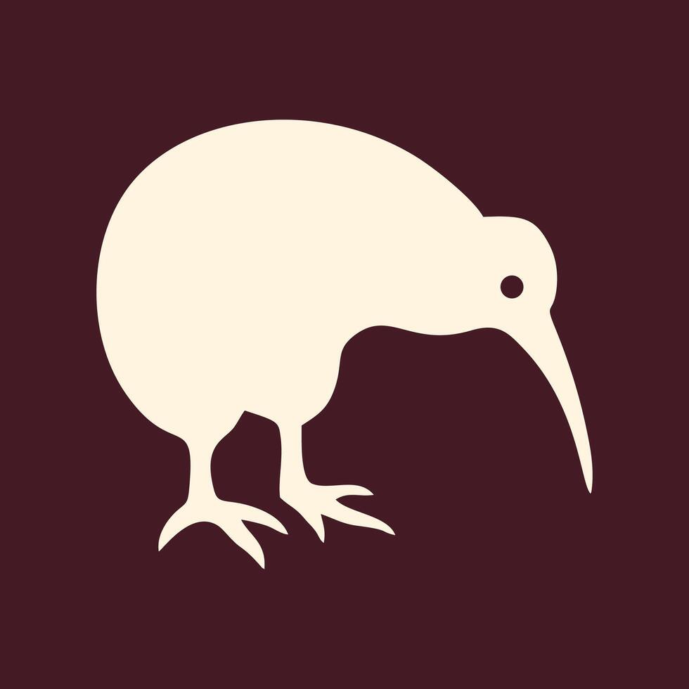 Kiwi trendy art design usable amazing colorful useful illustration vector
