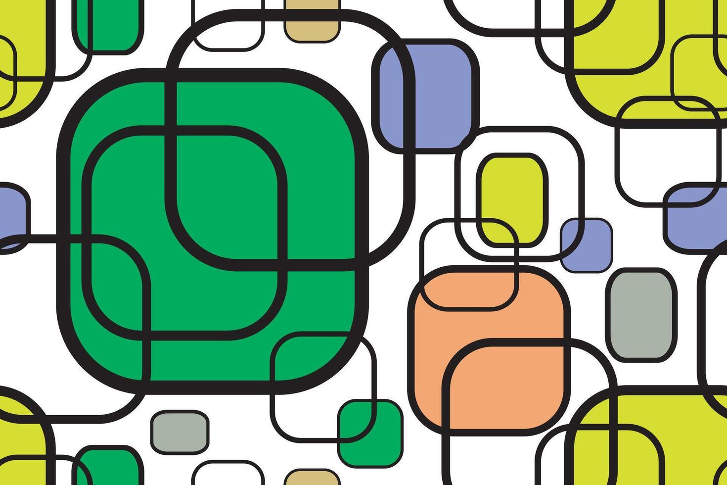 Seamless pattern colorful cube on white background for wallpaper,wrapping paper vector