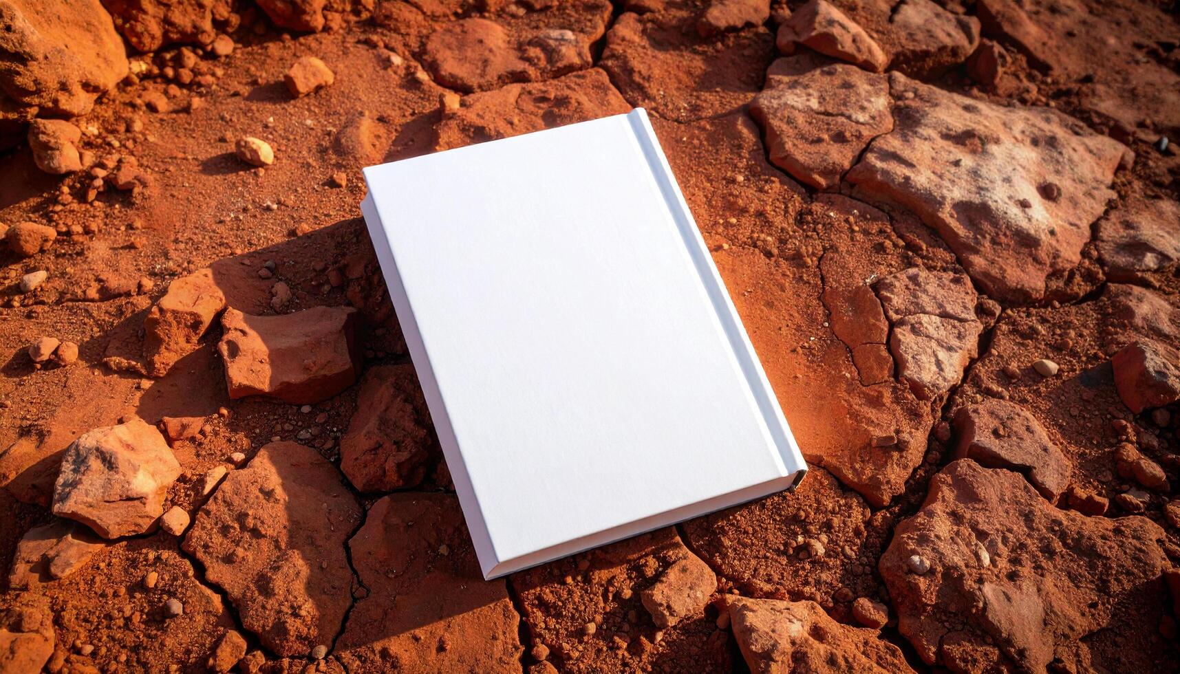 Softcover Book On Clay Surface photo
