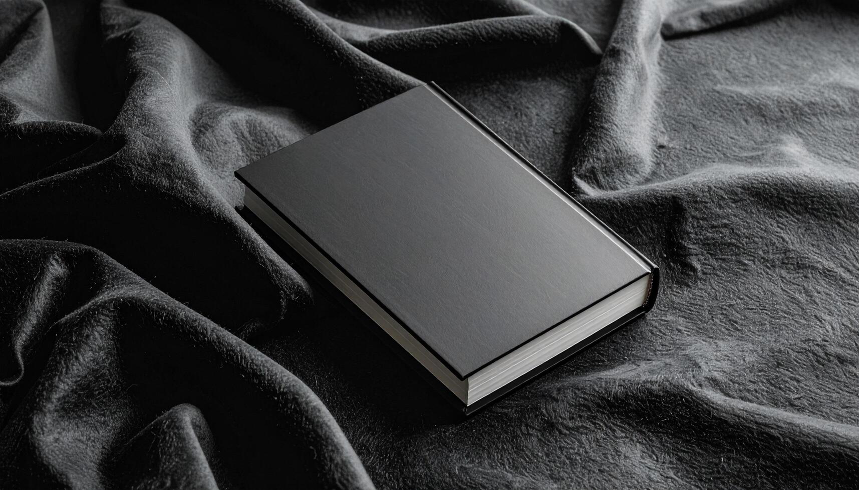 Dust Jacket Book On Felt photo
