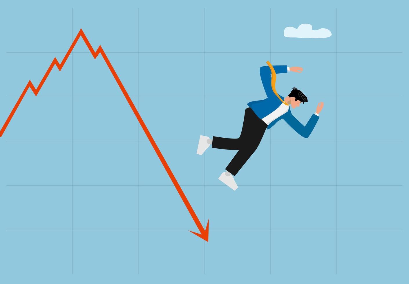 Business Teamwork Concept with Puzzle Piece Collaboration Shaped as an Arrow vector