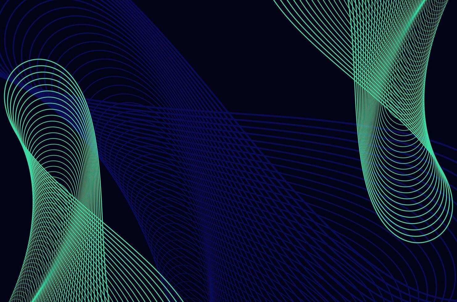Infinite line stripes ripple 3d abstract background tech. Futuristic, modern, and minimalist concept with copy space. vector