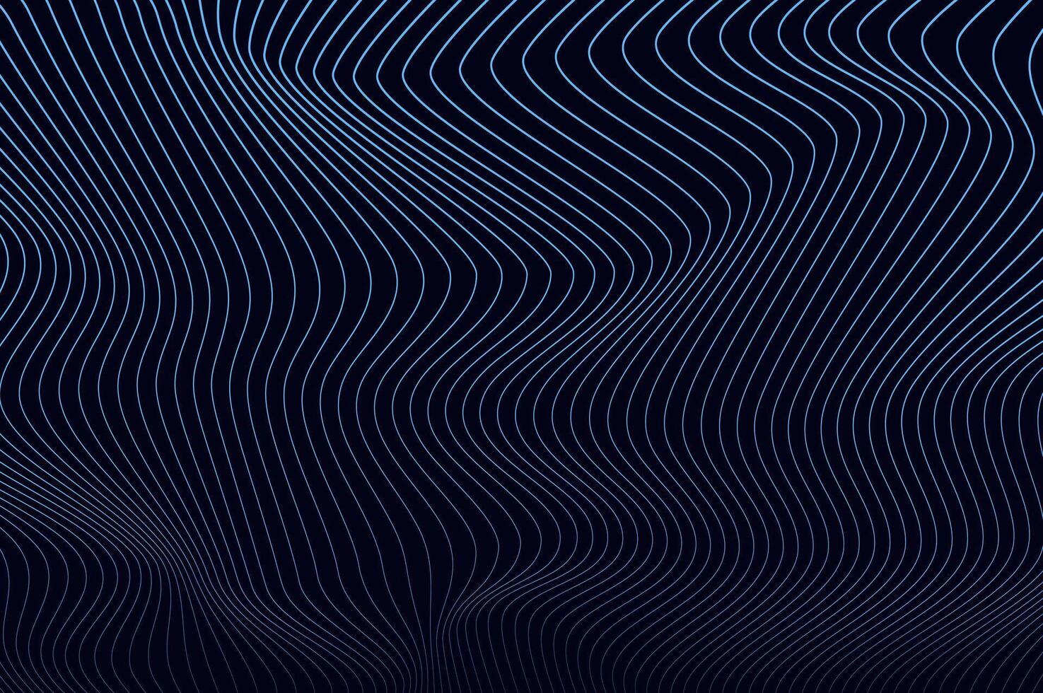 Line wave pattern stripes abstract background. Mesh, wavy and smooth texture. Tech, curve futuristic background with copy space. vector