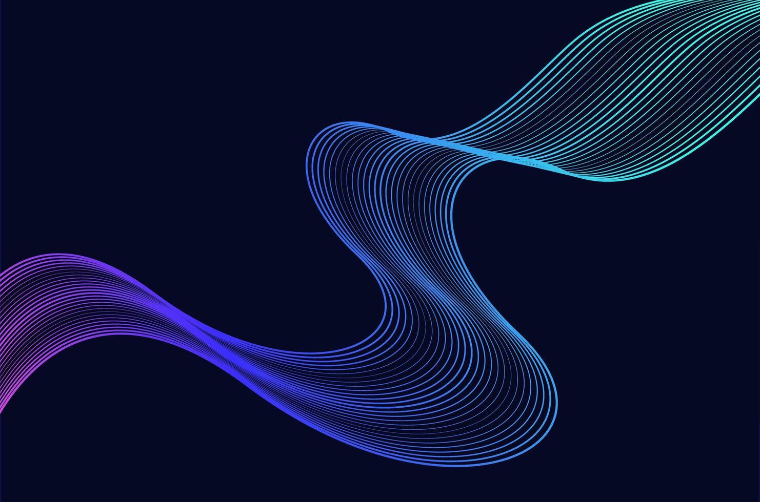 Abstract swirl stripes line colourful on black and white background. Luxury, bright and modern concept with copy space. vector