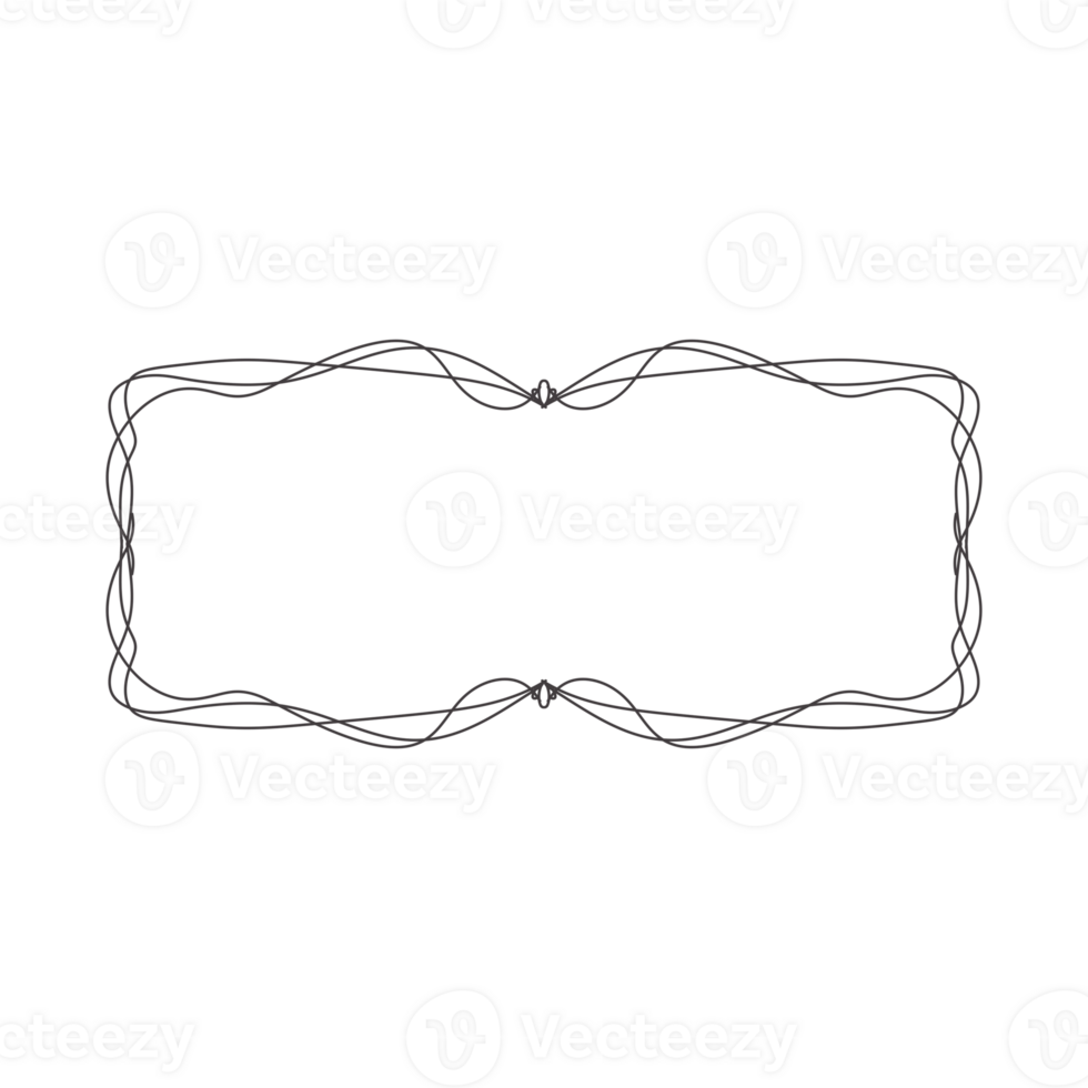 Rectangle Line frame illustration png