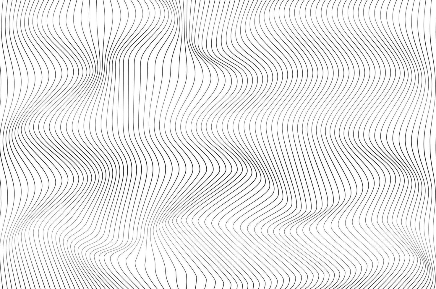 Line wave pattern stripes abstract background. Mesh, wavy and smooth texture. Tech, curve futuristic background with space. vector