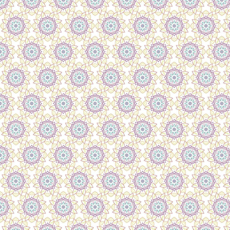 Seamless geometric patterns vector