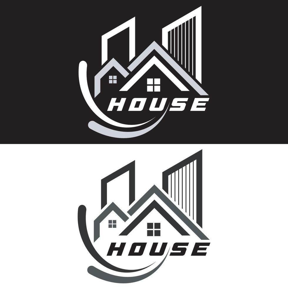 House logo design free for online download. vector
