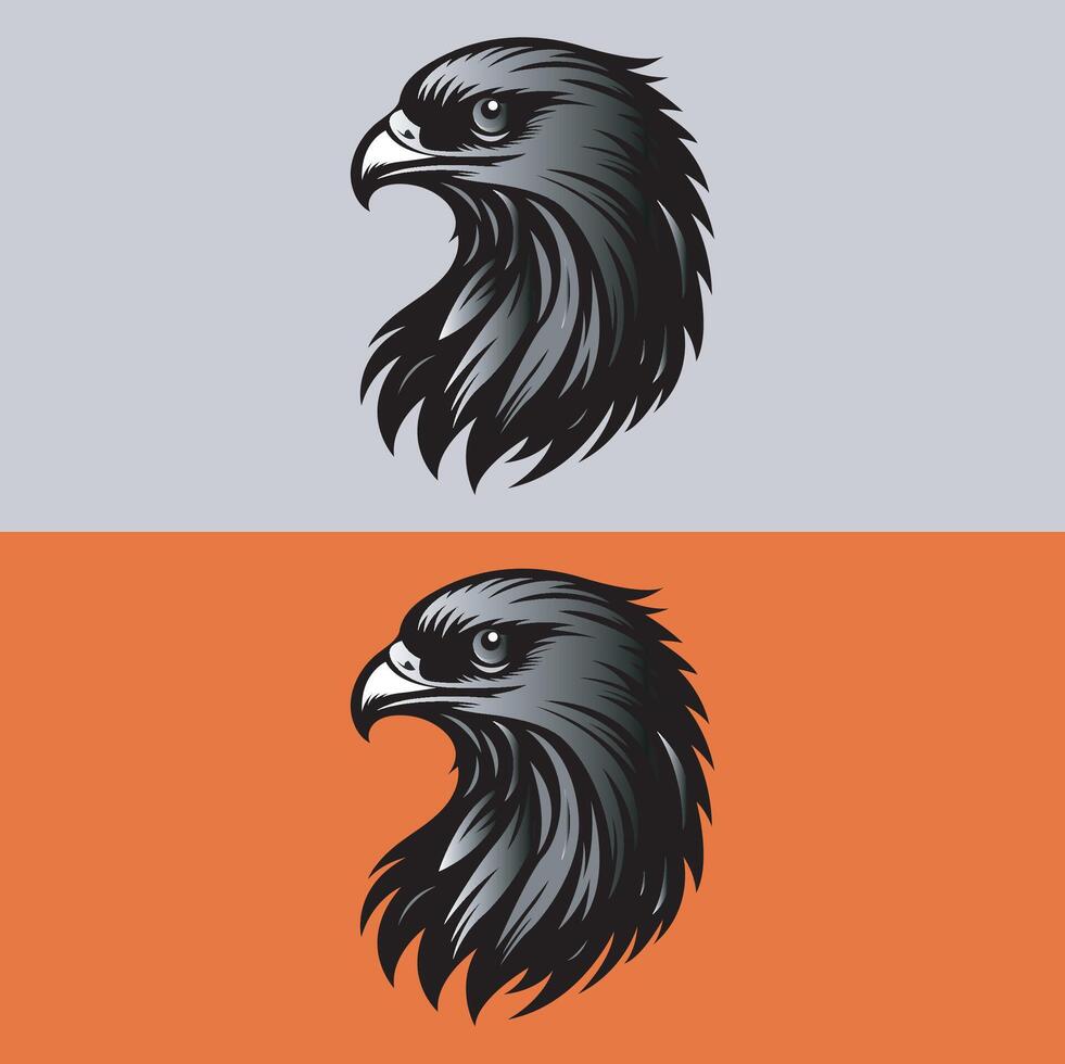 Falcon logo design free download. vector