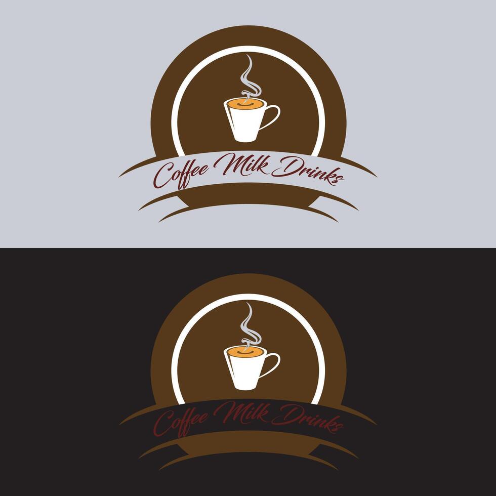 Coffee logo design free for online download. vector