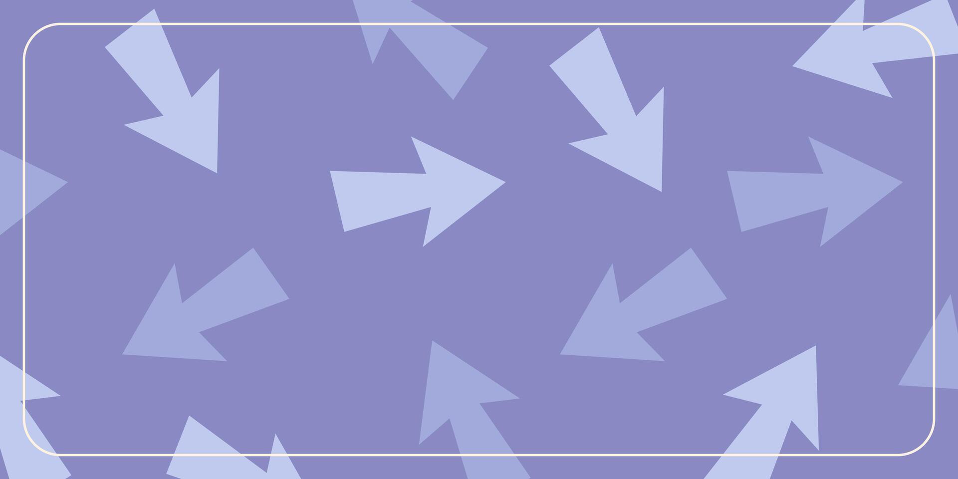 pattern on blue background with arrow icons. design for banner, poster, social media. vector