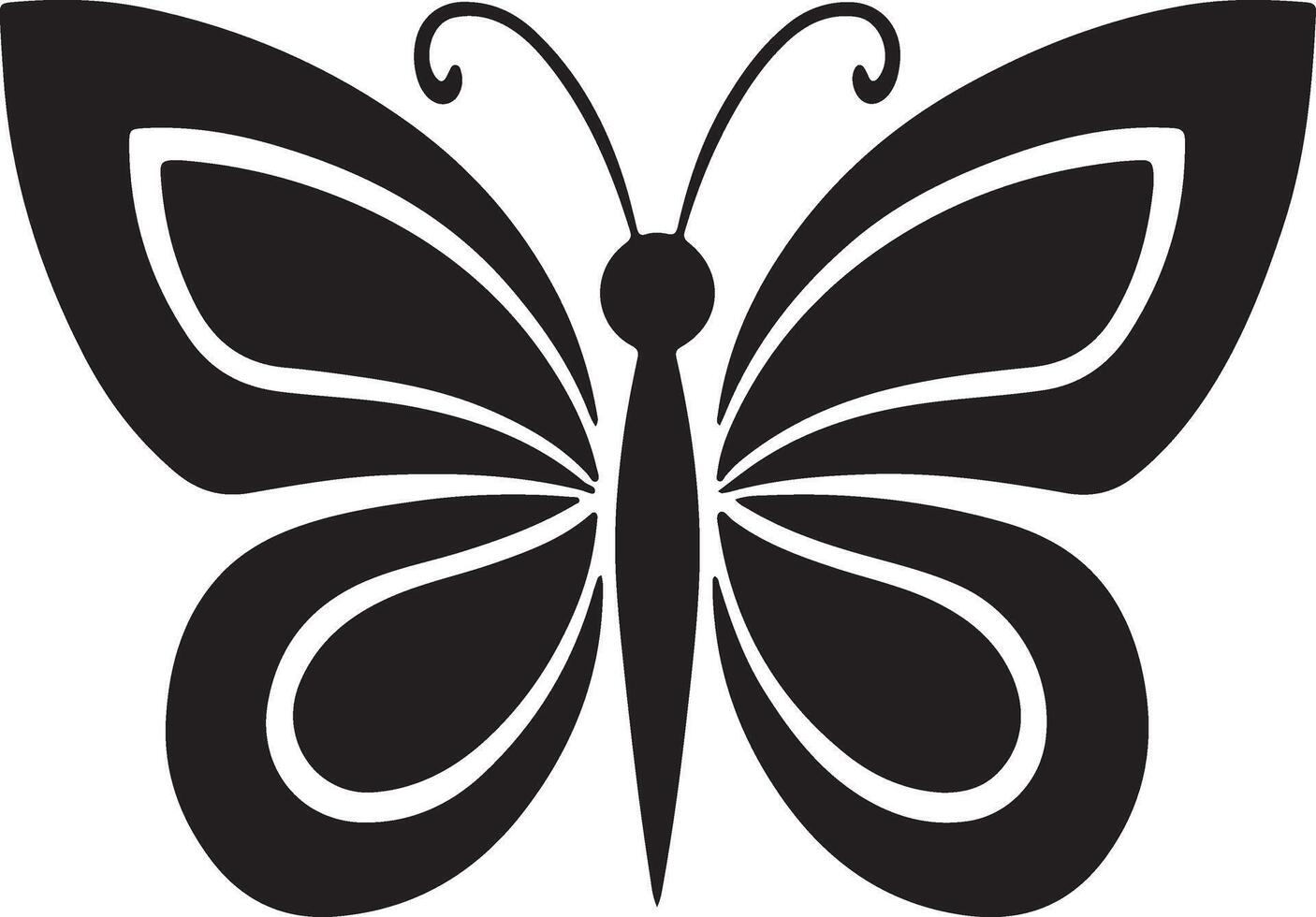 Butterfly clip art vector