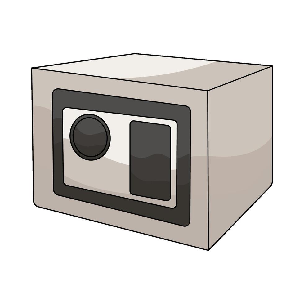 Closed Safe illustration vector
