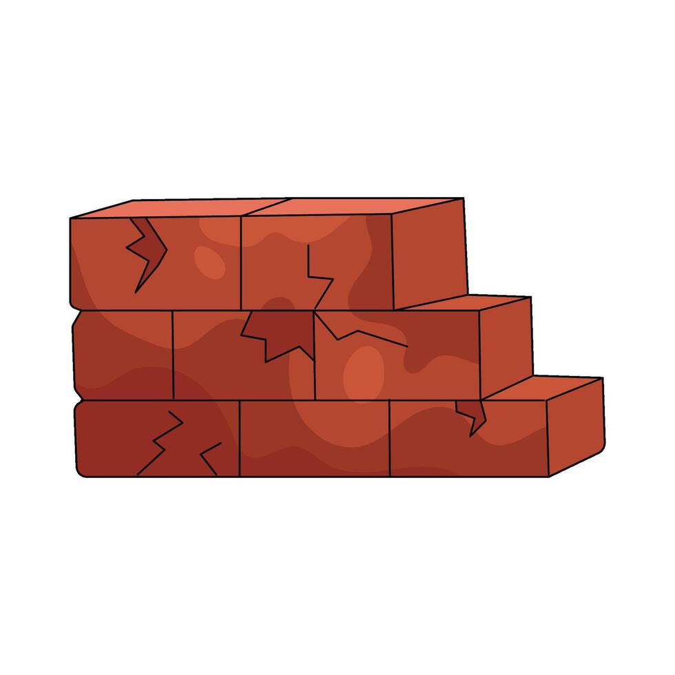 Brick Wall Illustration vector