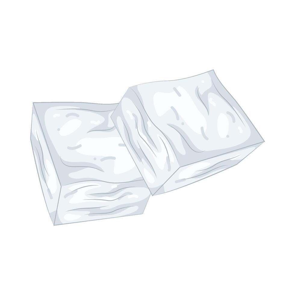 Two Cotton Pads vector