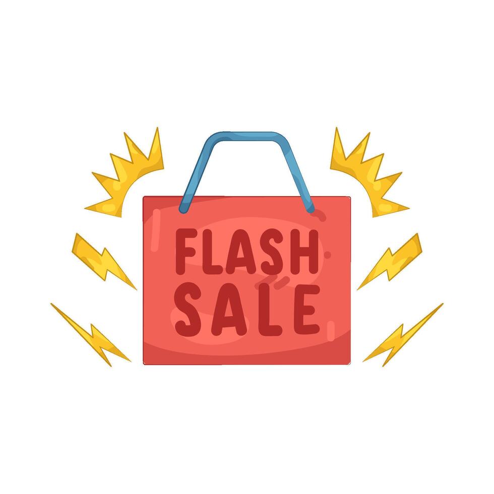 Shopping Flash Sale vector