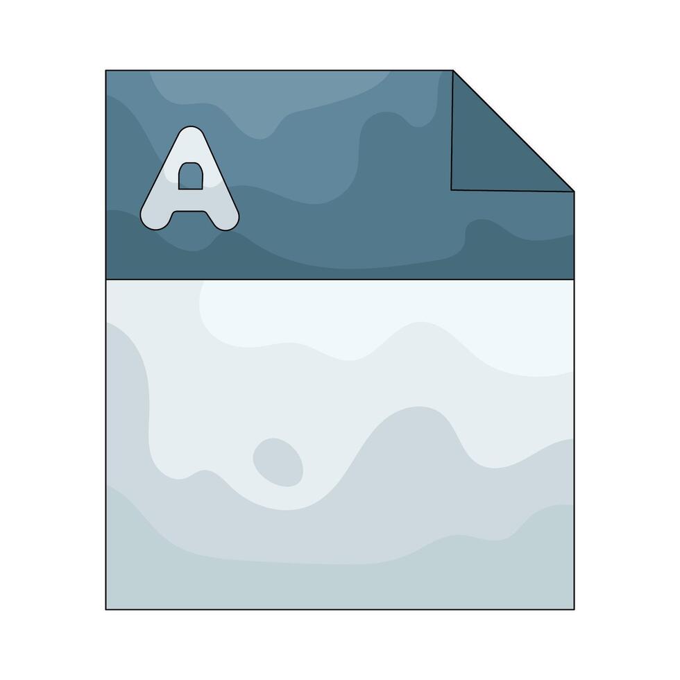 Sheet document illustration vector