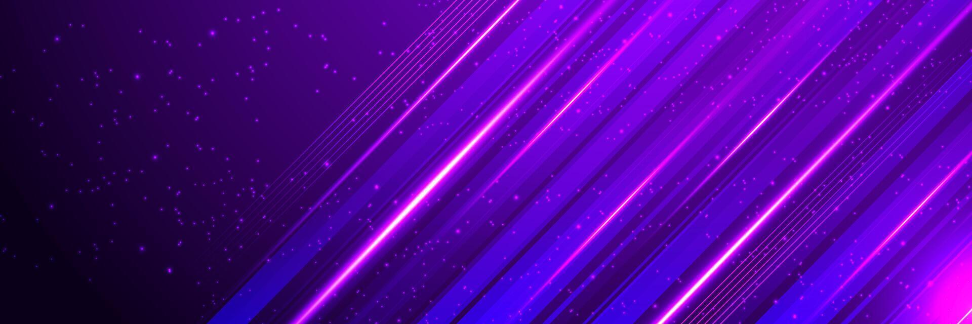 Purple abstract light pattern vector