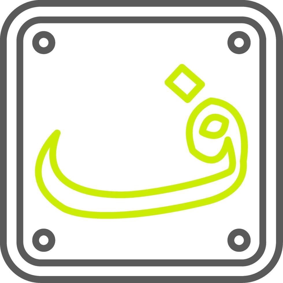 Arabic Language Crisp UX Graphic vector