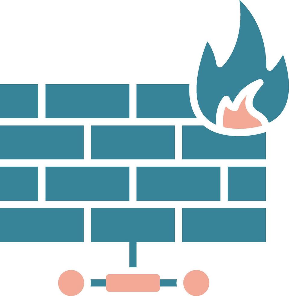 Firewall Scalable Graphic vector