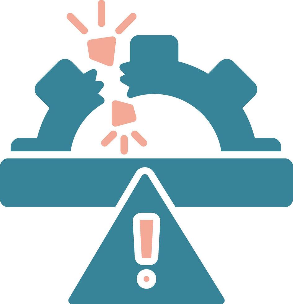 Disruption Conceptual App Symbol vector