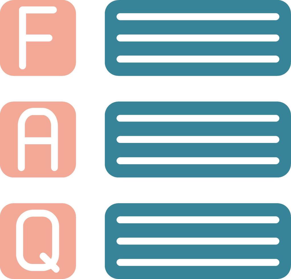 Faq Smart Web Feature vector