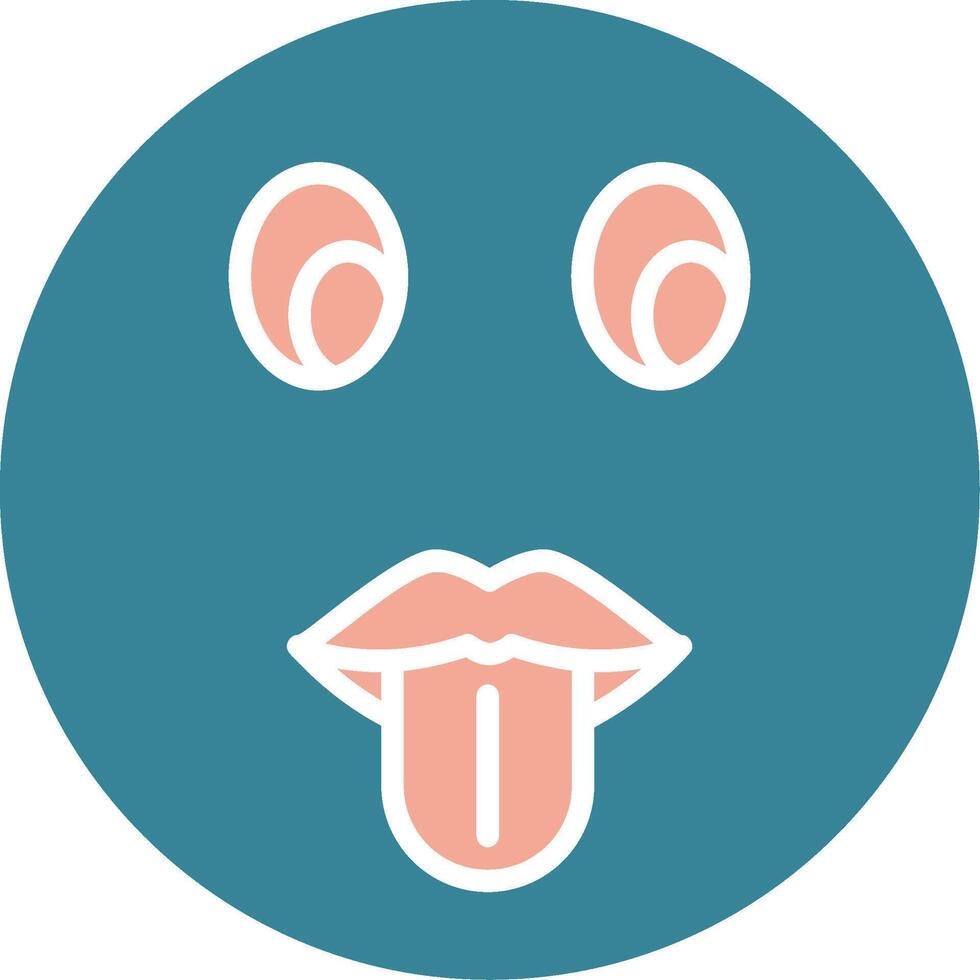 Tongue High Detail Sketch vector