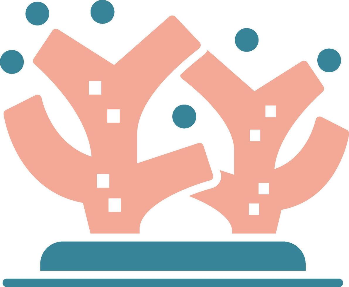 Coral Clear UX Symbol vector