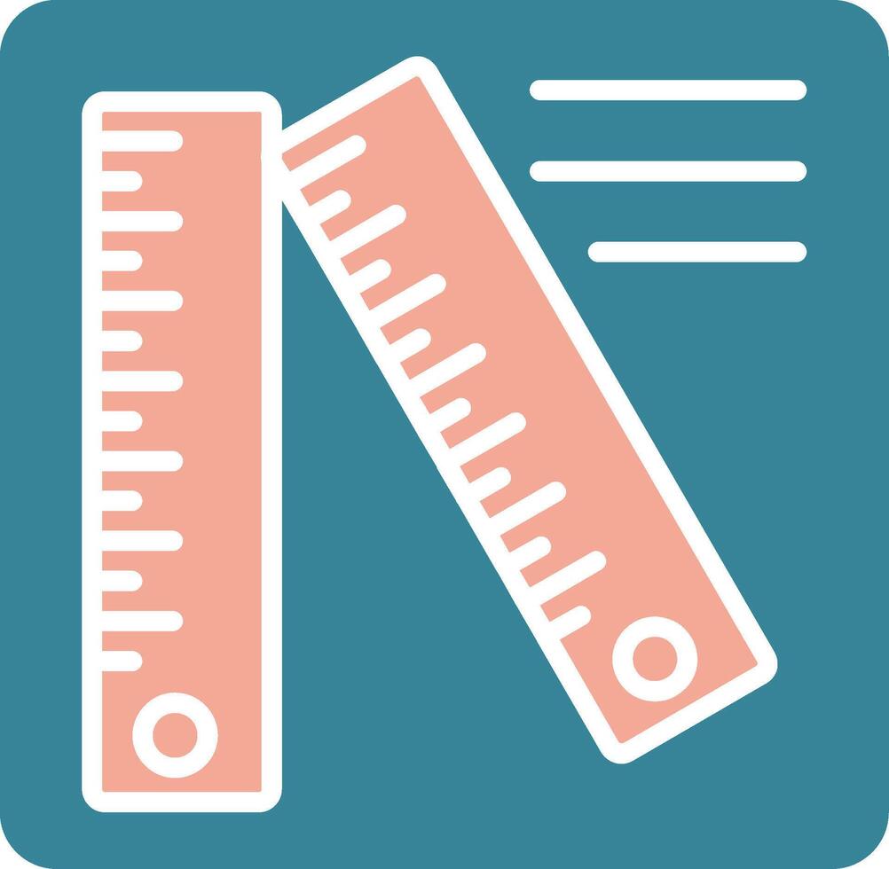Ruler Tech Badge Concept vector