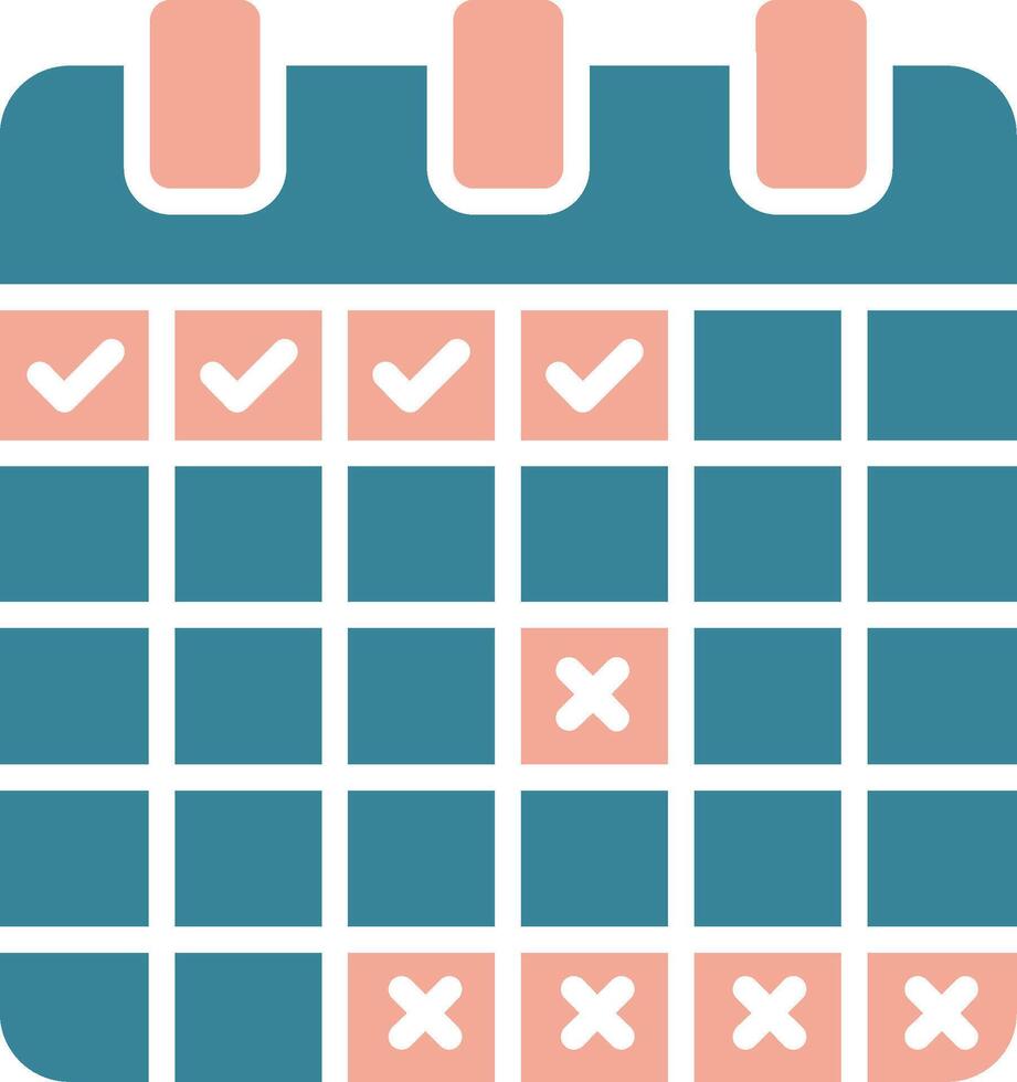Schedule Pastel Design Token vector