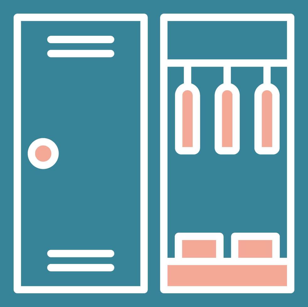 Wardrobe User Interface Mark vector