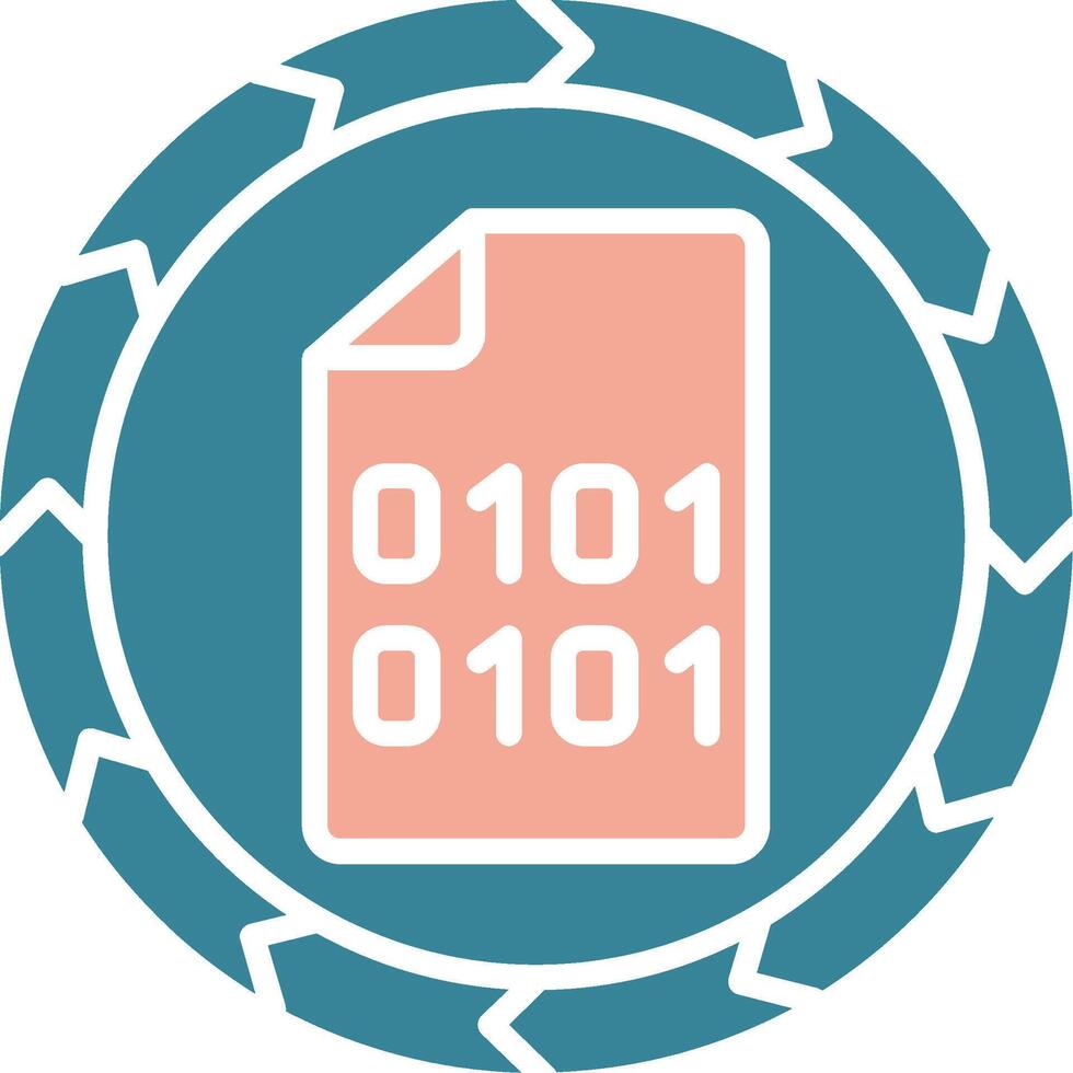 Data Vibrant Web Token vector