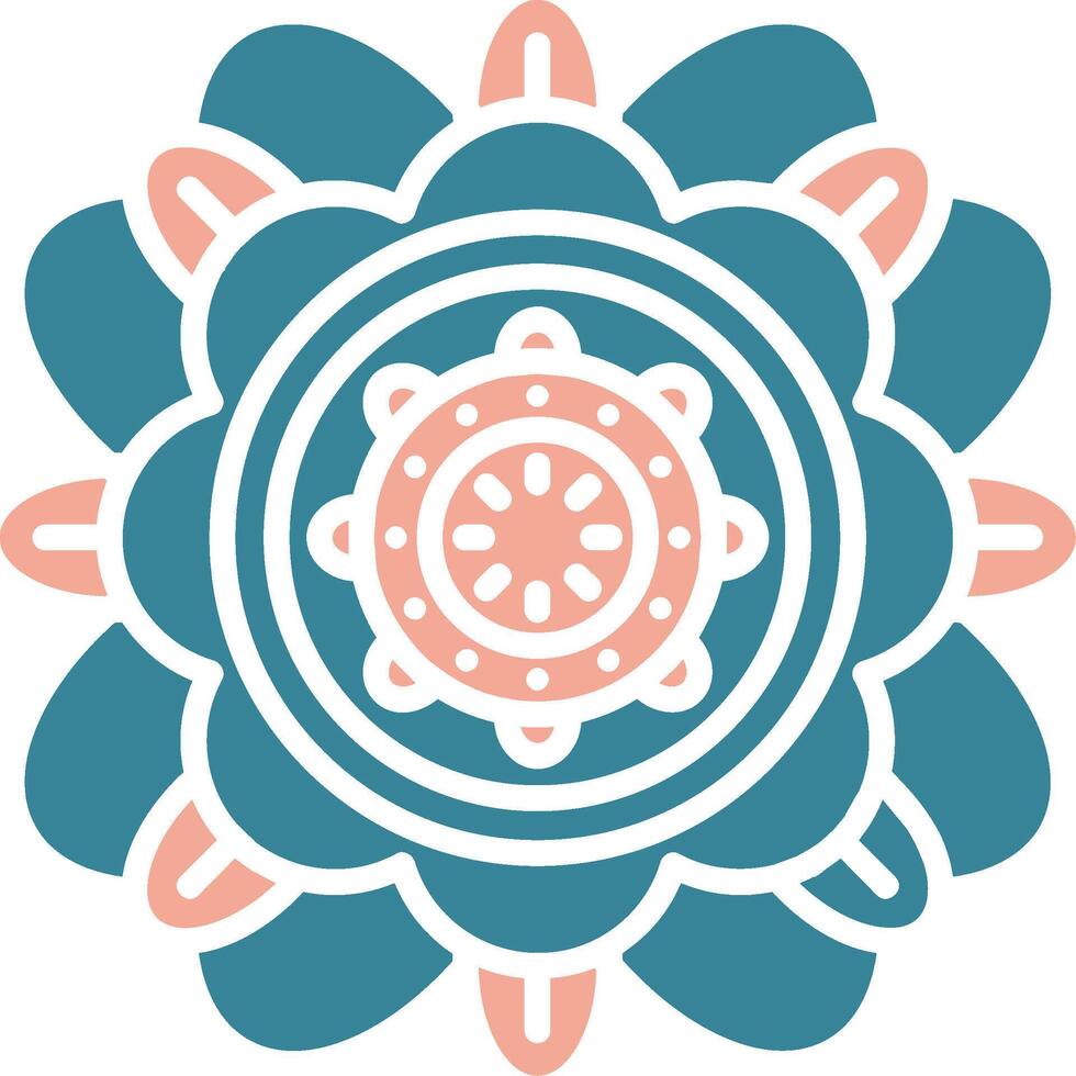 Mandala User Interface Mark vector
