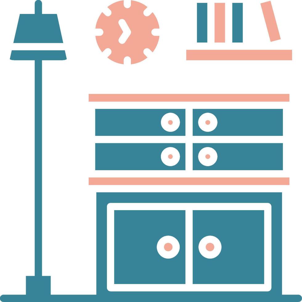 Cabinet Artistic UI Stamp vector