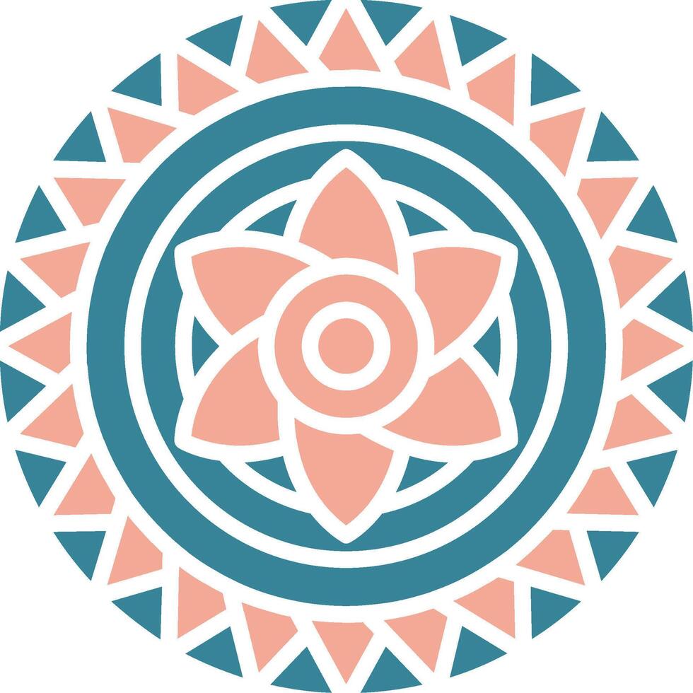 Mandala Crisp UX Graphic vector
