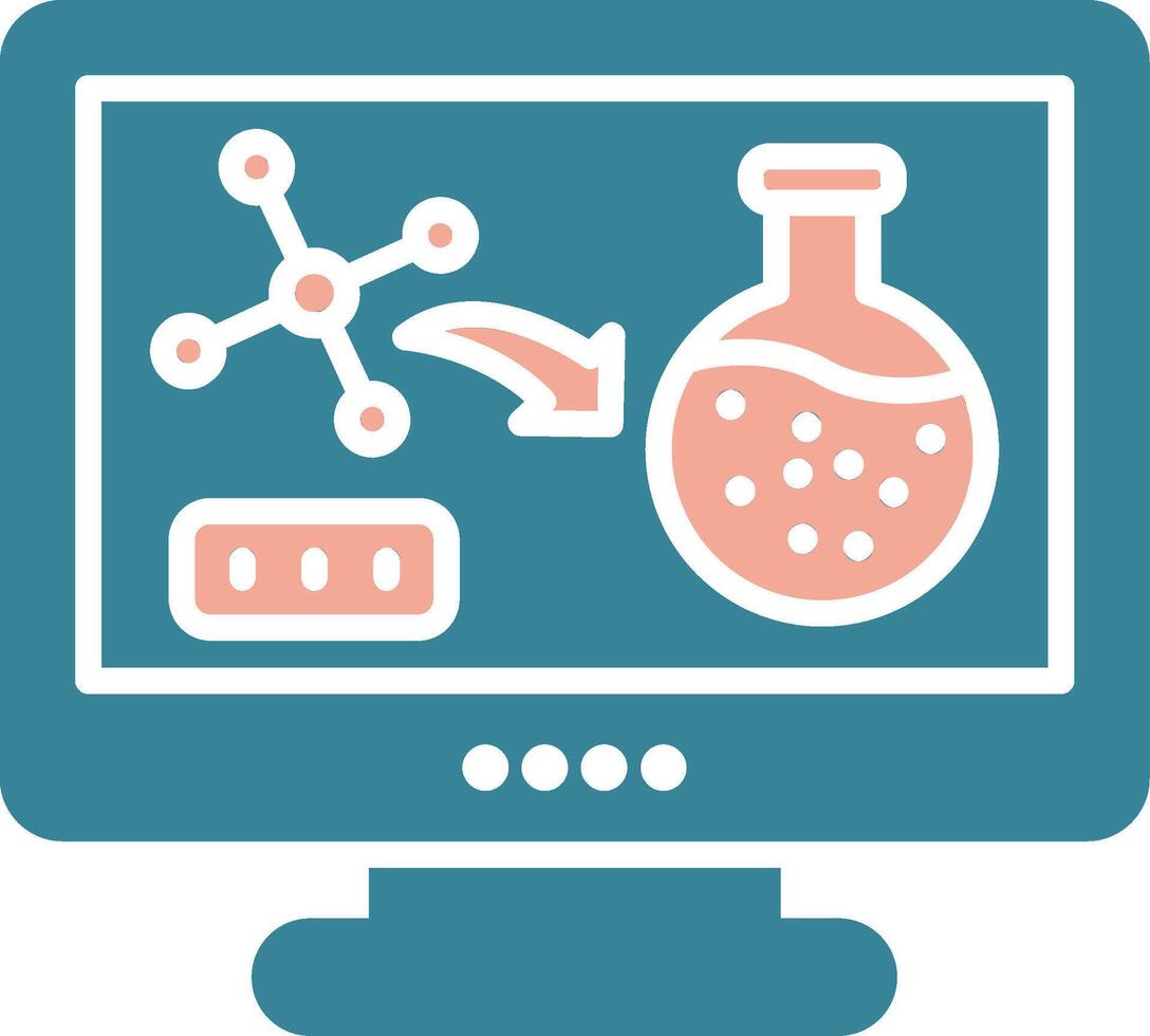 Virtual Lab Fresh UX Shape vector