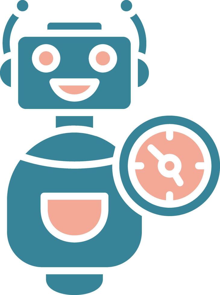Bot High-Tech UX Unit vector