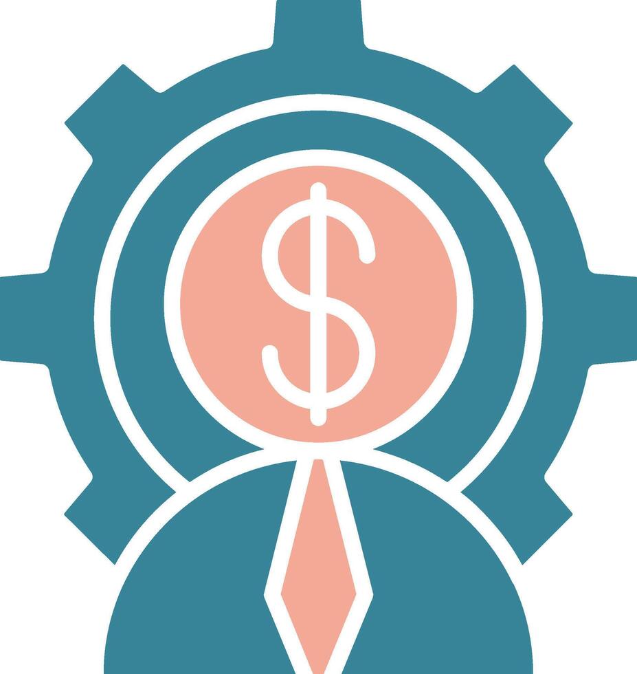 Businessman User Interface Mark vector