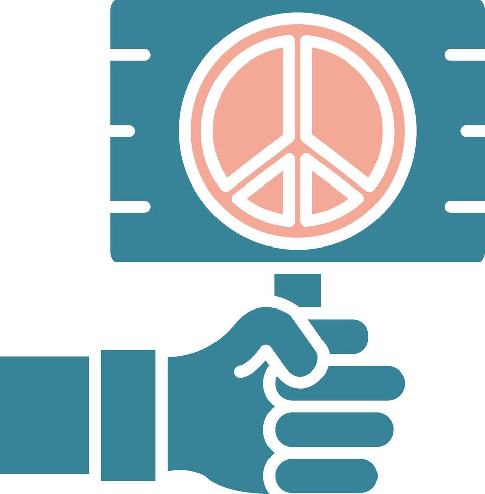 Protest Cool Tone Object vector