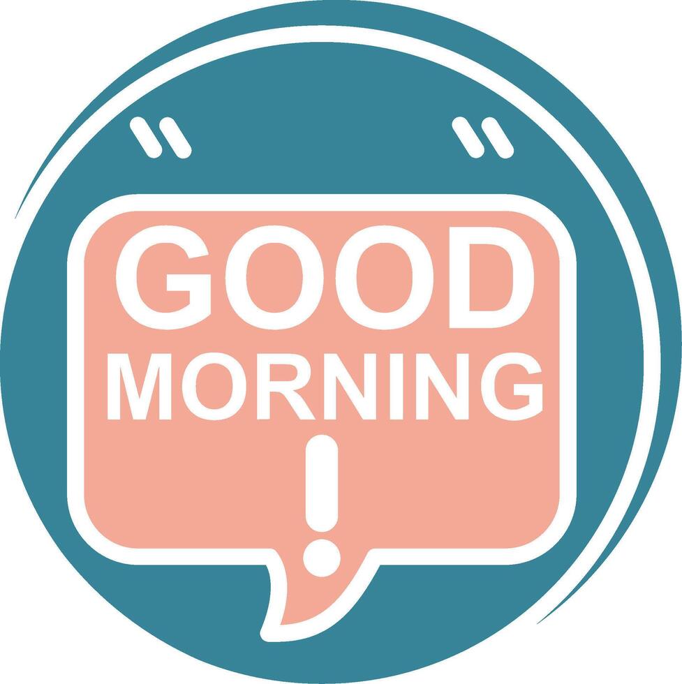 Good Morning Modular System Token vector