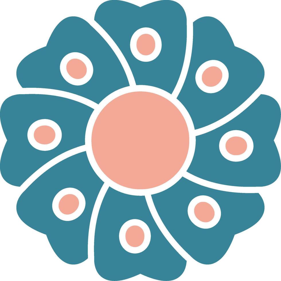 Aster Trendy Design Stamp vector