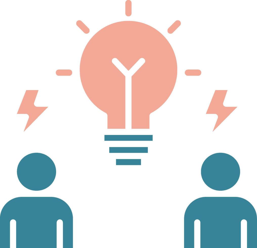 Brainstorm Cool Tone Object vector