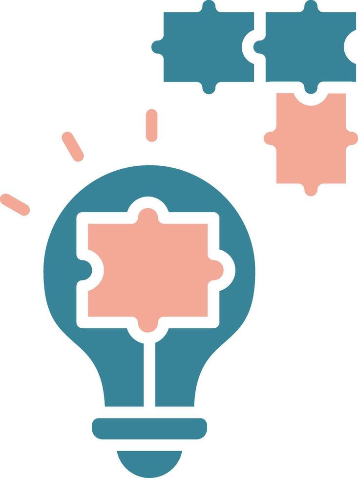 Problem Solving Futuristic UI Element vector