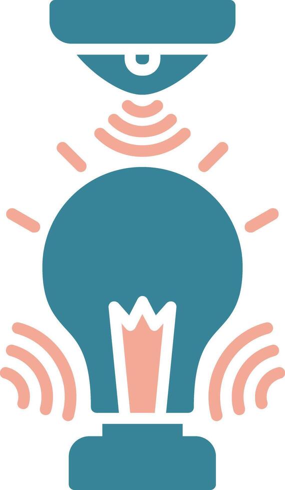 Light Sensor Next-Gen App Graphic vector