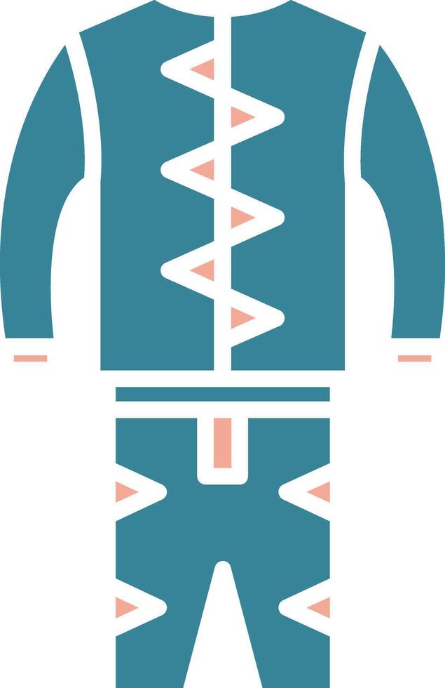 Race Suit Minimal Interface Shape vector