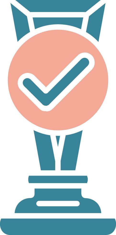 Trophy Cup Intuitive UX Component vector