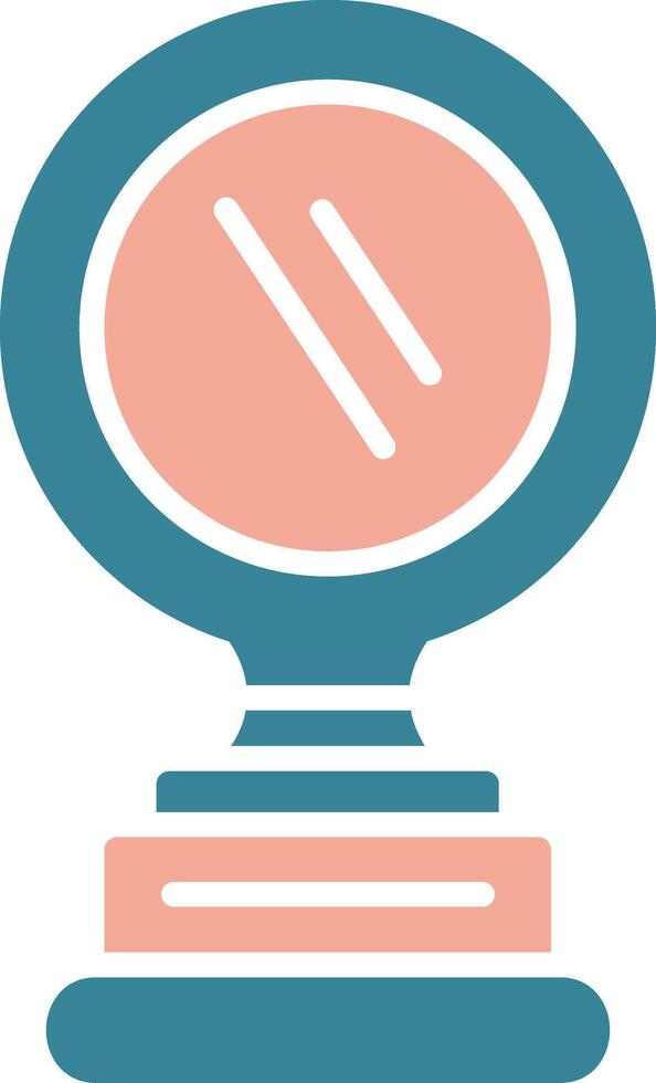 Trophy Cup Modular App Token vector