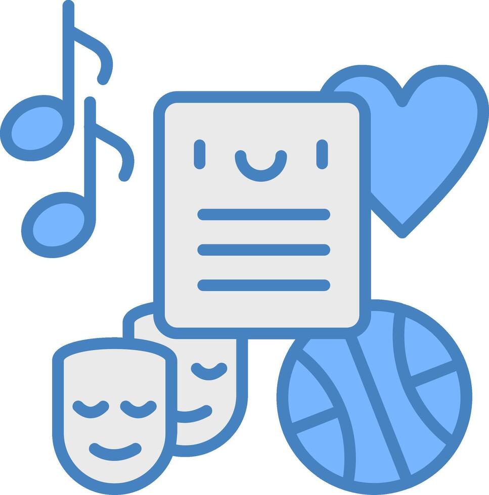 Extracurricular Activities Refined Pattern vector