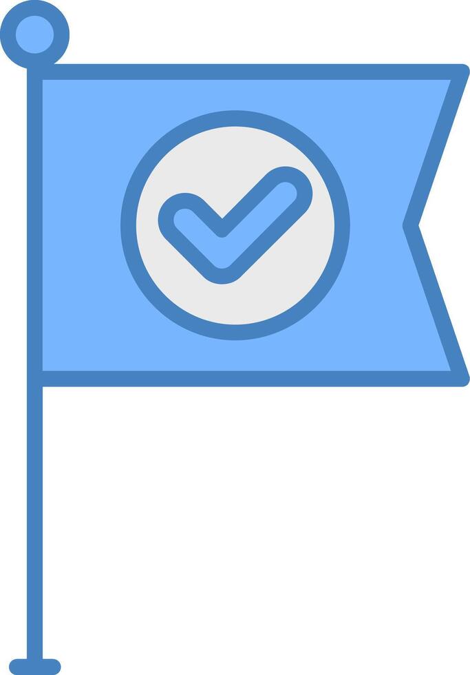 Flag Clear UX Symbol vector