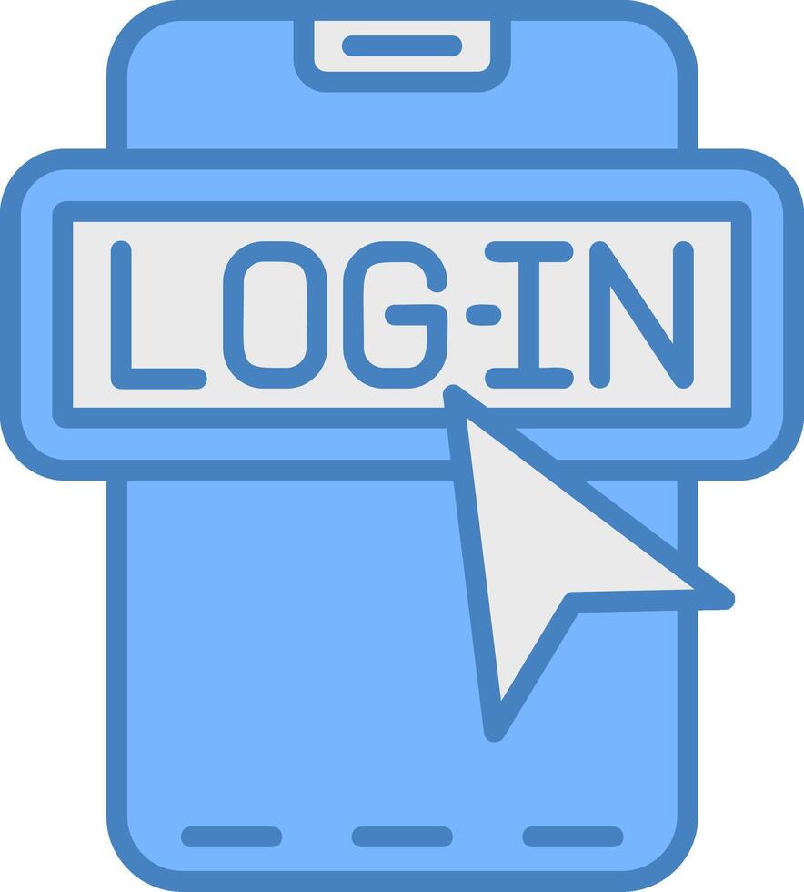 Log In Pastel Design Token vector